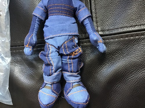 Comfort Denim Darren Puppe wie im Fernsehen gesehen Werbepuppen sehr selten neu im Beutel - Bild 3 von 6