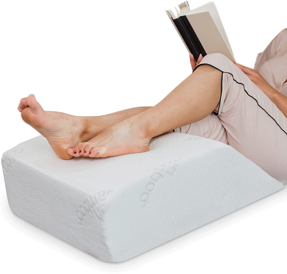 Contour Incline Wedge Pillow for Bed Sleeping Back Support Leg Elevation  Cushion