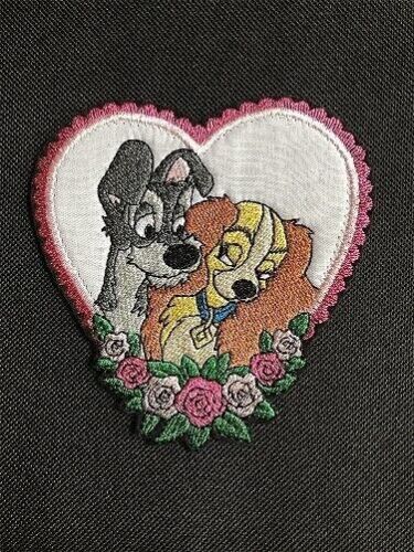 NEU Stickerei Dame & Tramp gerahmt Herz Pin Book Tasche für Disney Pin Sammlungen - Bild 2 von 10