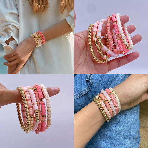2780Pcs Clay Beads Friendship Bracelet Kit Jewelry Making, Bracelet Making Kit - Picture 6 of 7