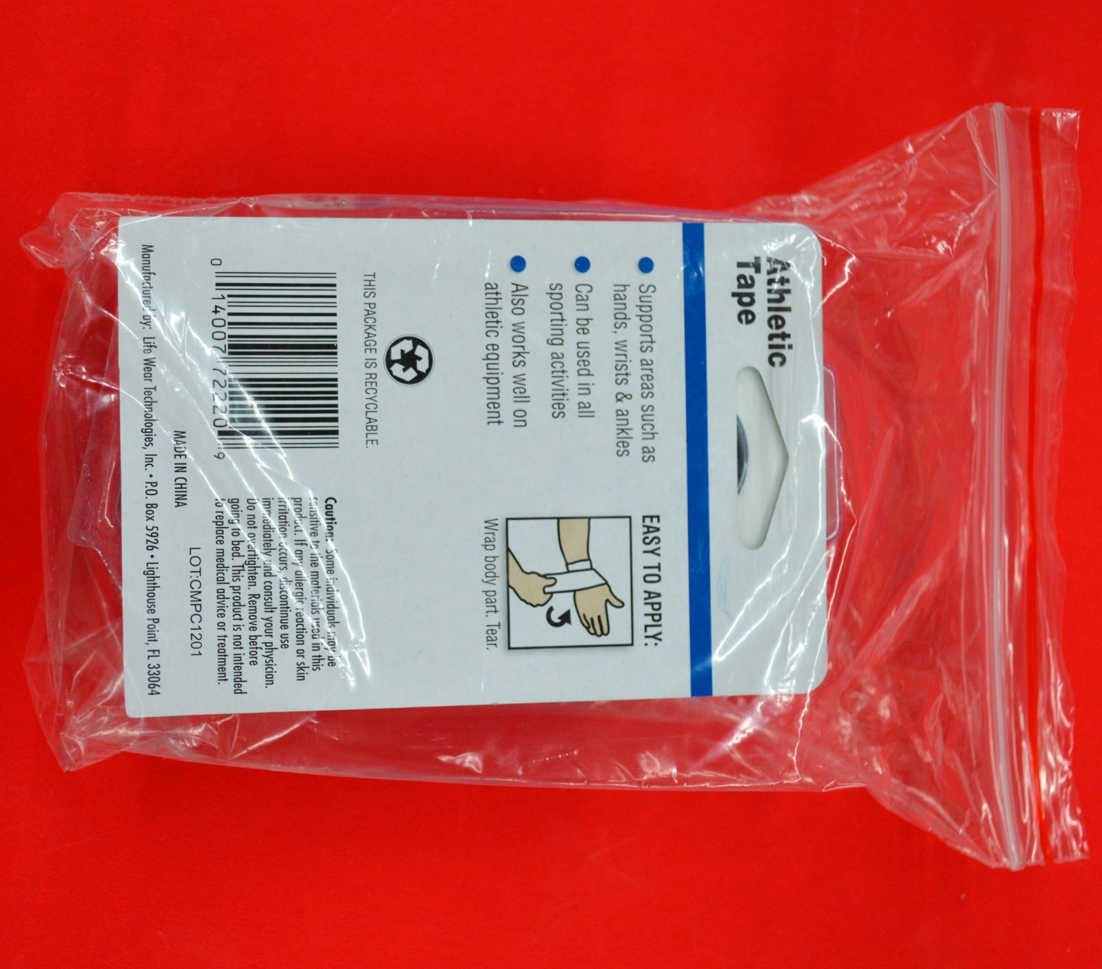 Flex Aid Athletic Sports Muscle Care Physio Therapeutic Tape ,1 Roll 1.