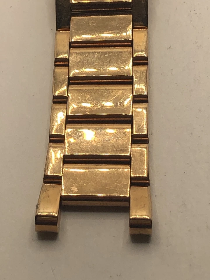 Piezas de reloj Michael Kors correa completa cierre de eslabones sin alfileres tono oro rosa 18 mm PJ345 Foto 3 de 4