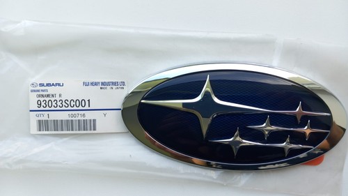 93033SC001 Genuine Subaru Forester 2007-2009 rear emblem badge ornament
