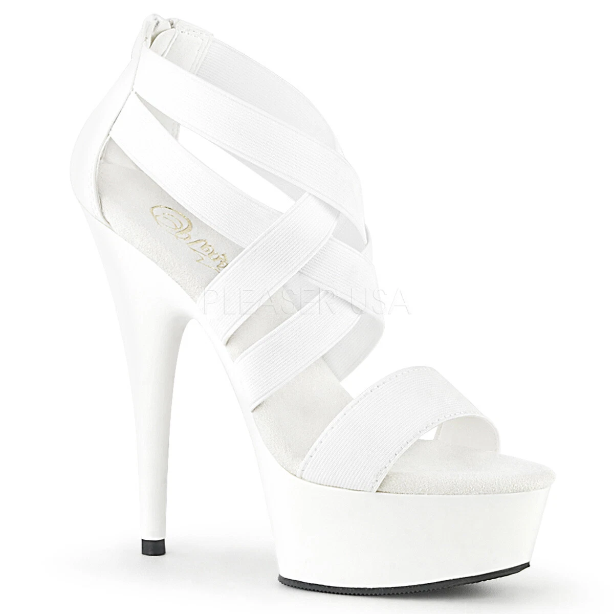 White heels store size 13