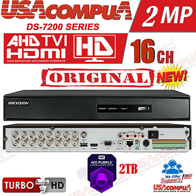 Hikvision 16 Channel H Dvr Ds 7216hghi Sh 2tb Hybrid Usa Ebay Hikvision 16 Channel H Dvr Ds 7216hghi Sh 2tb Hybrid Usa Ebay