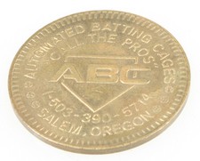 SALEM OREGON ABC BATTING CAGE TOKEN