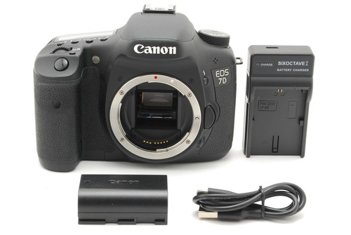 【COMO NUEVA S/C6910】 Cámara digital Canon EOS 7D 18,0 mega píxeles SLR cuerpo negro