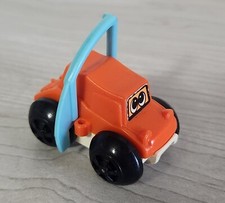 Wind Up Tomy Flip Flop Orange Car Non Working Condition NW2