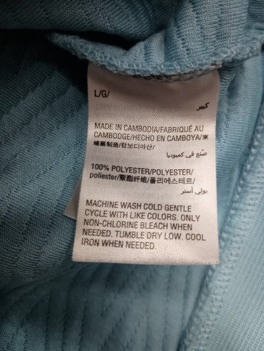 INC International Concepts Womens Bomber Jacket Blue Knitted Textured Grunge - Picture 5 of 7