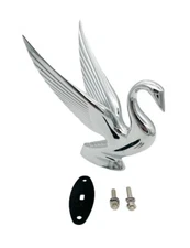 Chrome Swan Hood Ornament For Peterbilt Kenworth Freightliner