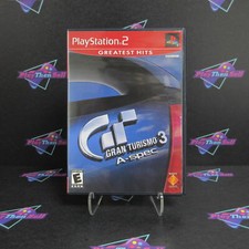 Gran Turismo 3 A-spec PS2 PlayStation 2 GH + Reg Card - Complete CIB