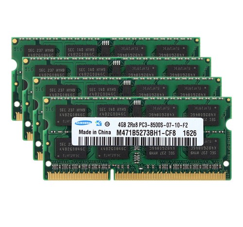 Samsung 10X 4GB 2RX8 DDR3 1066MHz PC3-8500S 204PIN SODIMM Laptop RAM Memory-% - Picture 7 of 12