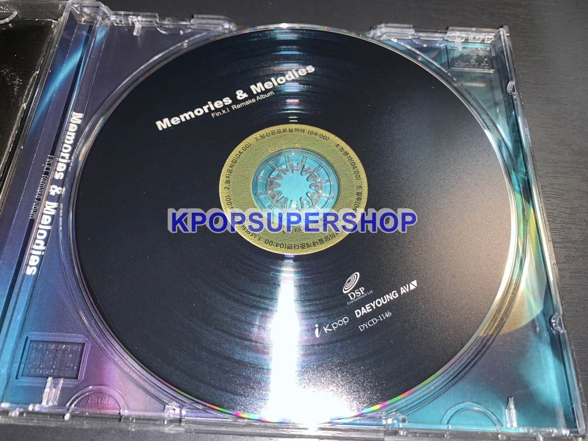 FIN .K .L ラストアルバム Fin.K.L Remake Album Memories and Melodies CD Great Rare OOP & Lee