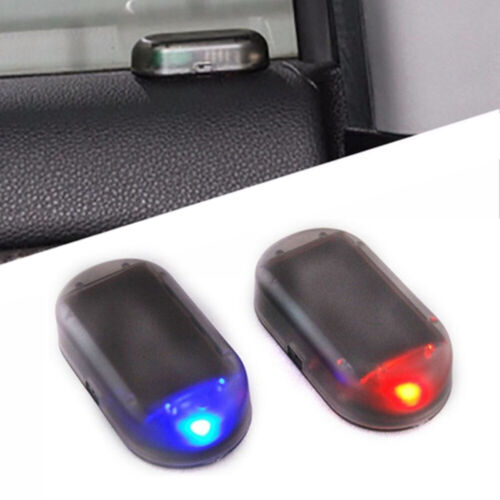 1x Universal Fake Solar Car Alarm Light Led Warn Security System Theft Flash - Picture 6 of 12