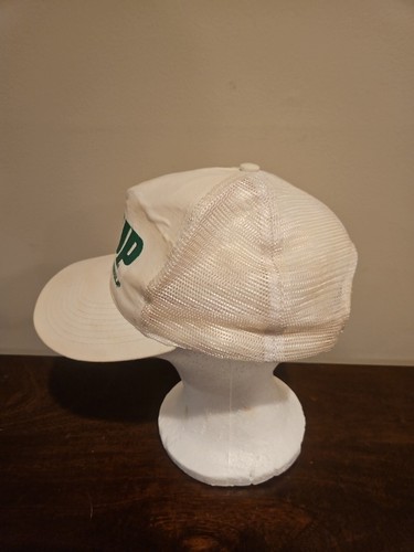 Cappello camionista vintage 7up The Uncola Soda bianco corda snapback ha bisogno di pulizia - Foto 4 di 10