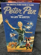 Peter Pan with Mary Martin 1989 VHS