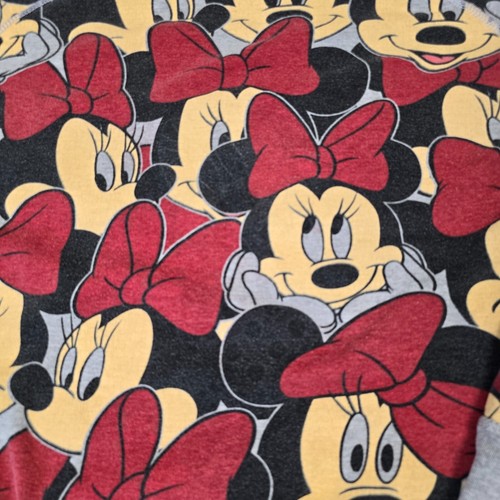 Minnie Mouse Sweater Womens Reversible Sweatshirt All Over Print Cartoon Kidcore - Picture 9 of 12