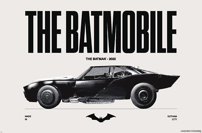 DC Comics Batman: 85th Anniversary - The Batmobile 2022 - Poster