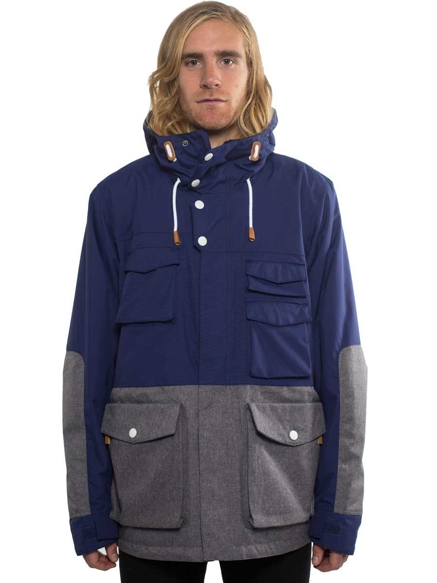 Colour Wear Shelter Jacket patriota azul Colour Wear Shelter Jacket patriota azul