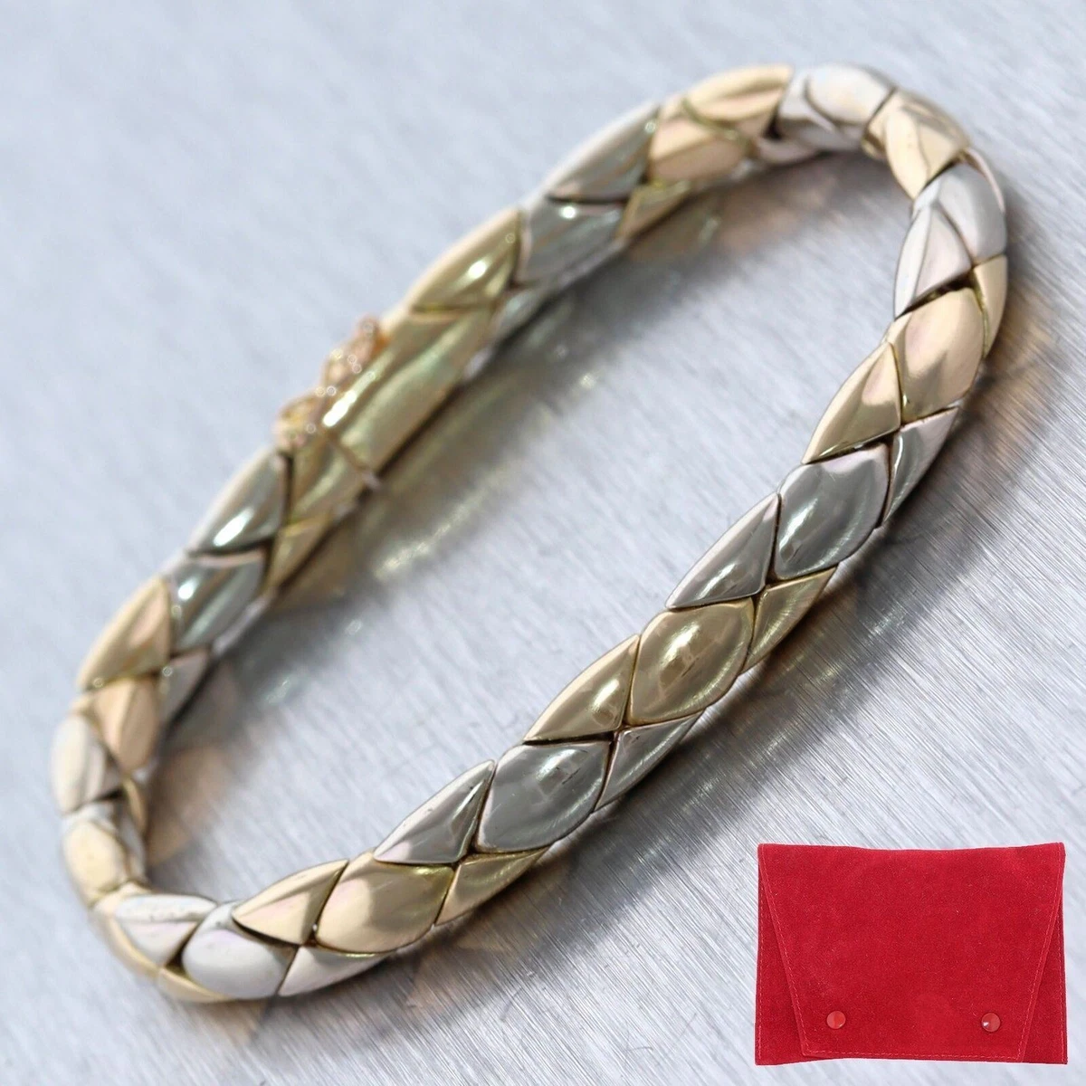 Vintage cartier clearance gold link bracelet