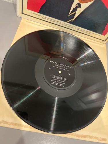JFK John Fitzgerald Kennedy A Memorial Album LP Vinyl Record - Picture 3 of 4