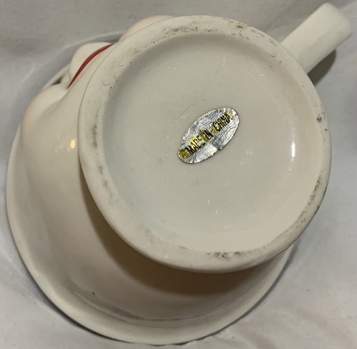 Baileys Irish Cream Yum Winking Face Coffee Cup Mug Man Blue Bow Tie 3" - Picture 4 of 4