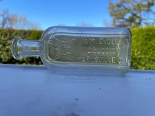 WM. ENGLUND DRUGGIST MARYSVILLE, CALIFORNIA PHARMACY BOTTLE NICE