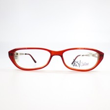 Roberto Steffani RS/S 05 col 30 Red Women Full Rim Eyeglasses Frames 52-14-135