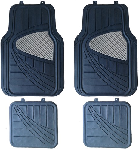 Shield Autocare© Tappetini Auto in Gomma PVC Resistente 4x4 MPV Set Universali - Foto 10 di 43