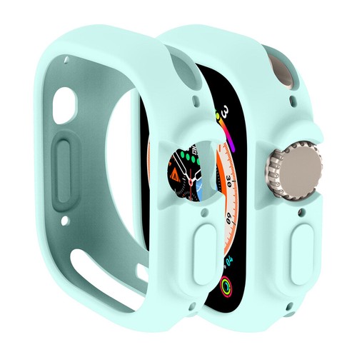 For Apple Watch Ultra2 Ultra 49mm Soft TPU Bumper Cover Case Frame Candy Shell - Zdjęcie 23 z 29