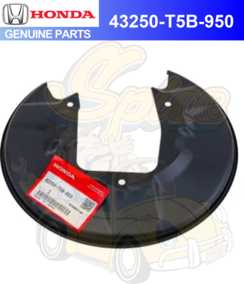 OEM 43250T5B950 GUARD L REAR BRAKE SPLASH 43250-T5B-950 Honda | eBay