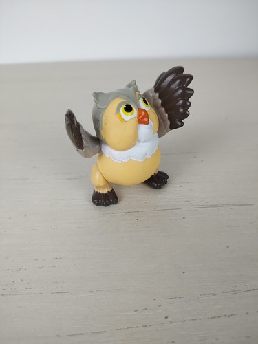 Figura de juguete de búho de PVC Disney Bambi 1988 McDonald's Toy - Imagen 2 de 4