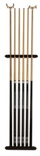 Billard Set - Wandhalterung + 4 professionell...