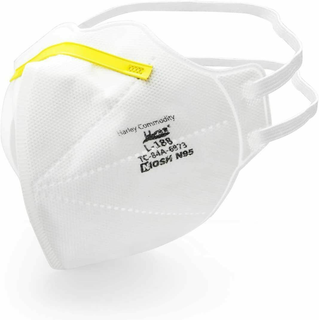 U.S. NIOSH Certified N95 L-188 HARLEY COMMODITY Respirator Face