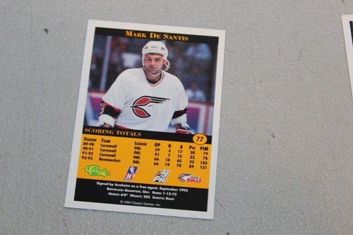 1994 Classic Pro Prospect Hockey Card Complete Finish Fill Your List Set Pick - Picture 94 of 308