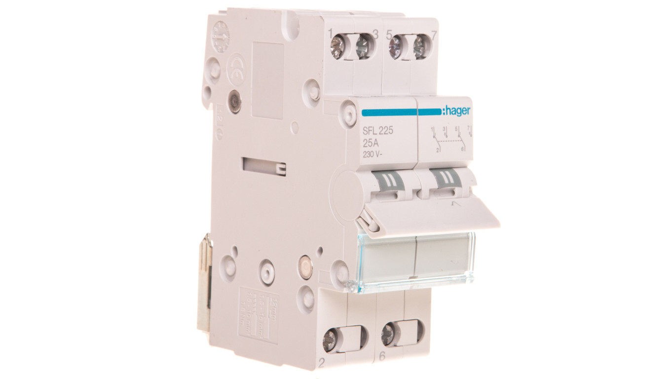 Modular switch I-II 25A 2P SFL225 /T2UK