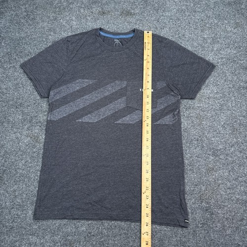 Volcom Stone T Shirt Mens Size Small Gray Modern Fit Crew Neck Skate Tee - Picture 4 of 10