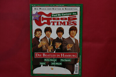 Goodtimes 1998 Heft 1, Beatles, John Mayall, Equals, Richie Havens, Led Zeppelin