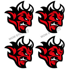 Cardiff Devils Ice Hockey Stickers laptop Car Van Window (Choose size/Quantity)