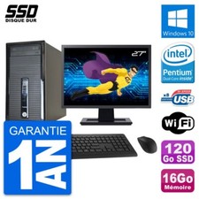 PC Tour HP 400 G1 Ecran 27"