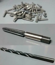TT235 Cast iron head block crack repair Tapered Tap .235" (100) Plugs Drill Bit