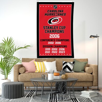 WinCraft Bandera De Huracanes De Carolina 3x5