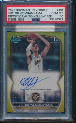 シングルカード 22-23 Bowman Best RCVictor Wembanyama 2022-23 Bowmans Best U Victor Wembanyama REFRACTOR AUTO