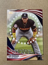 2019 Topps Update Perennial All-Stars Alex Rodriguez #PAS22 New York Yankees