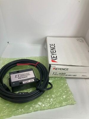 KEYENCE FT-H30 TEMPERATURE SENSOR DIGITAL INFRARED LONG RANGE 0°-500°C NIB