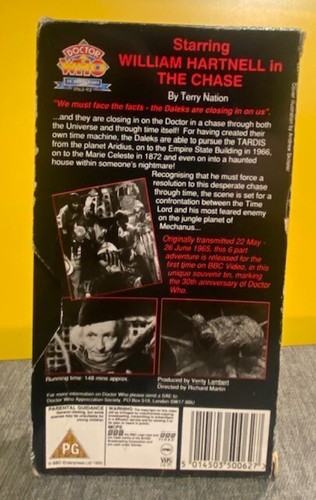 Classic Doctor Who VHS BBC Video Tapes - Picture 11 of 140