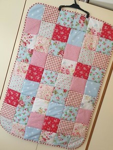patchwork cot bedding