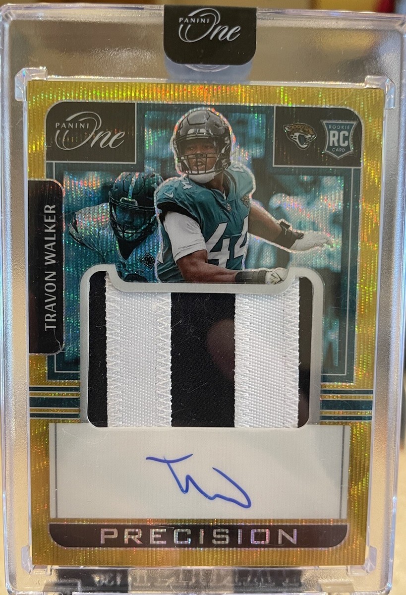 2022 Panini One - Precision Rookie Patch Autographs Travon Walker