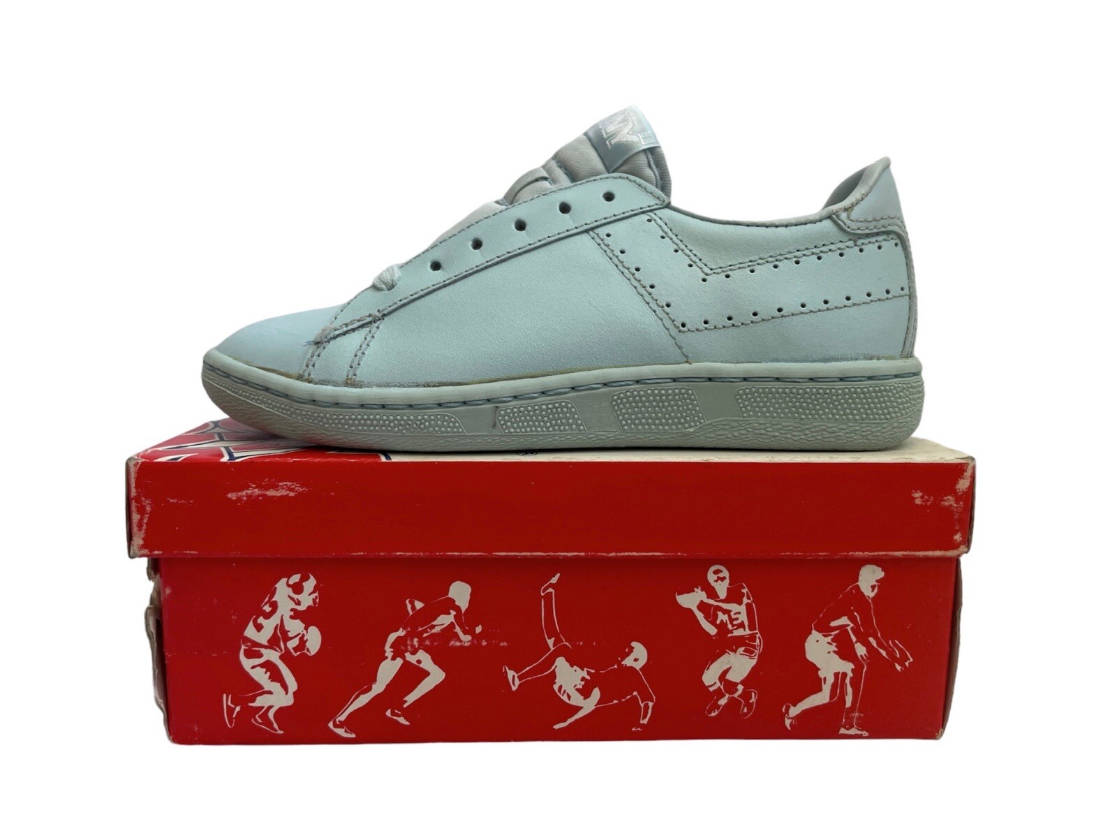 vintage youth pony reflex sneakers shoes big kids size 2.5 deadstock NIB 1979