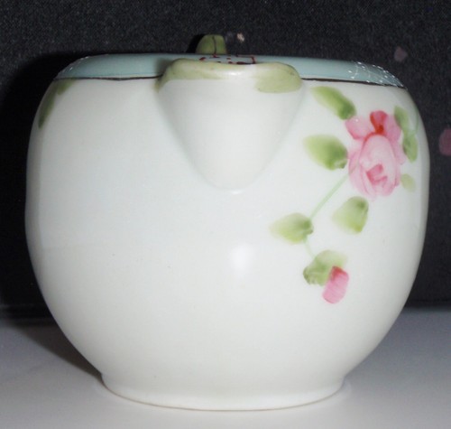 Sugar Bowl & Cream Pitcher MISMATCHED VTG Pink Roses Floral Tea Ornate Delicate - Picture 13 of 18